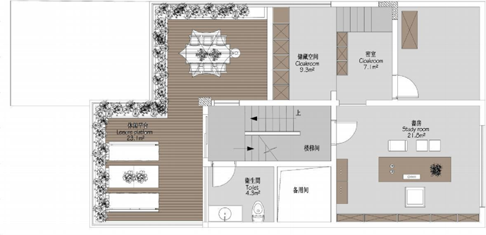 成都全案裝修公司非梵家家居|蜀郡263㎡別墅裝修案例6