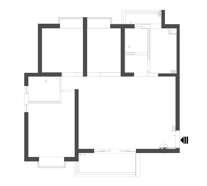 非梵家家居|裝修案例欣賞：120㎡日式三室裝修實景圖