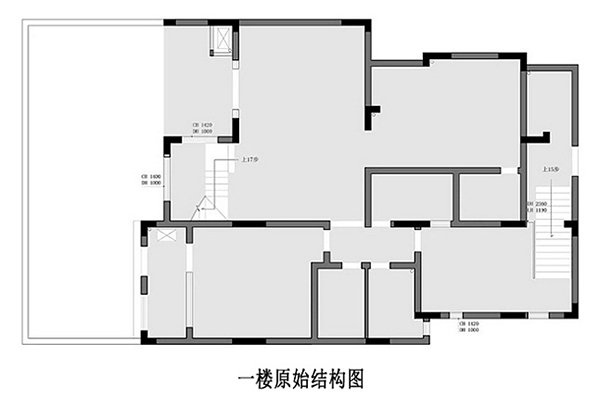 256㎡雙層別墅，沉穩(wěn)的冷色調，利落不失嫻雅