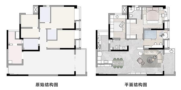 100㎡現(xiàn)代簡(jiǎn)約大平層，以人為本的設(shè)計(jì)，住起來(lái)真的很舒適！