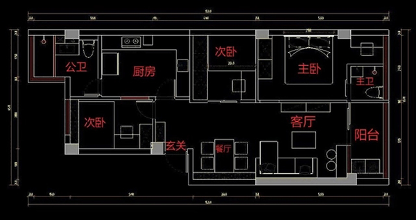 非梵家家居：探索理想的一通到底戶型裝修方案2